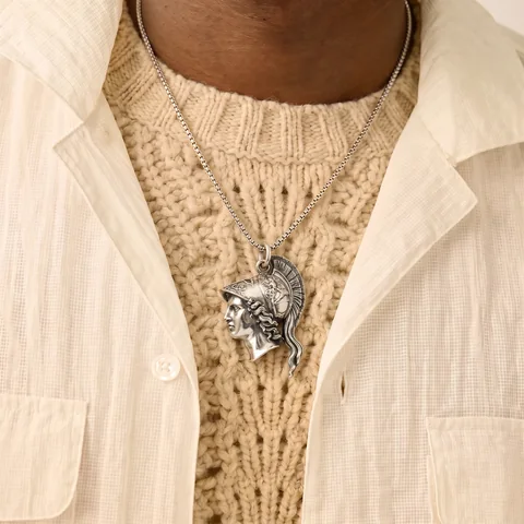 Mega Totem worn on a silver chain